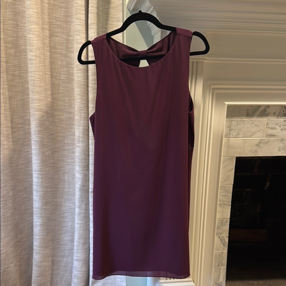 Alice + Olivia Red Sleeveless Sheath Mini Dress